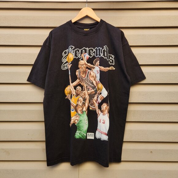 Streetwear NBA Basketball Legends Caricature Tee Mens XL - Picture 1 of 5